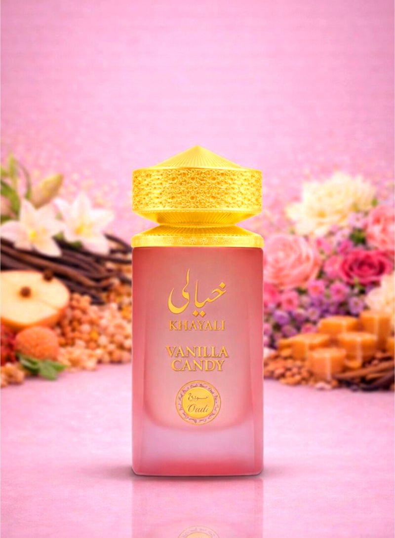 OUDI Vanilla Eau De Perfume Oudi Khayali Oudi Vanilla Candy 100ml | Luxury Women Perfume with Powdery Vanilla & Woody Accords | Long Lasting Perfume for womens - Image 2
